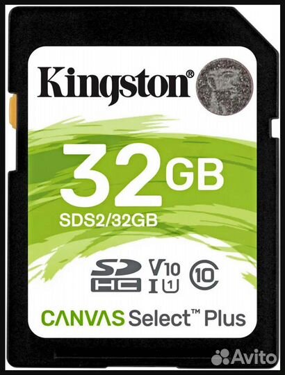 Kingston sdhc UHS-I Canvas Select Plus/Go 32/64Gb