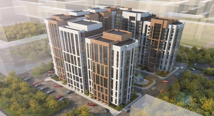 Квартира-студия, 21,5 м², 20/20 эт.