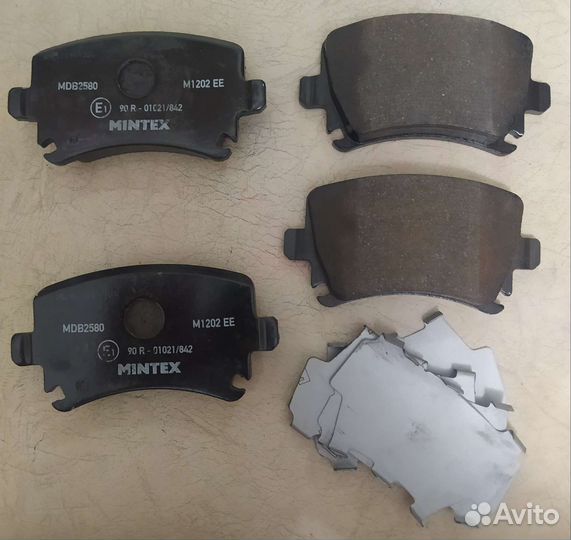 Тормозные колодки mintex MDB 2580