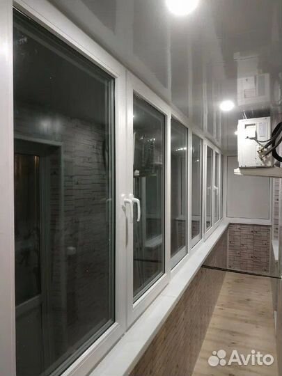 Пластиковые окна с монтажом. Отделка балконов