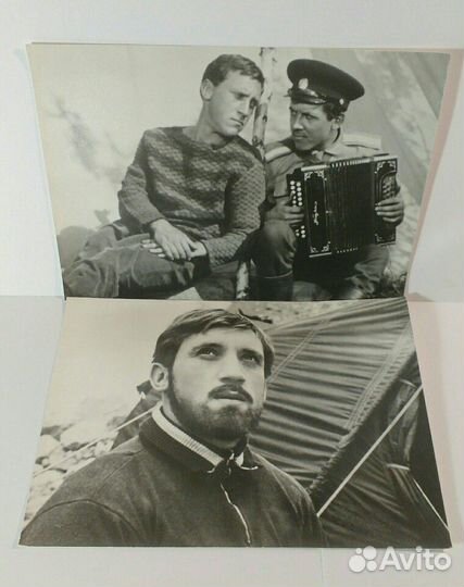 Набор открыток В. Высоцкий СССР 1987 г.в кино и на