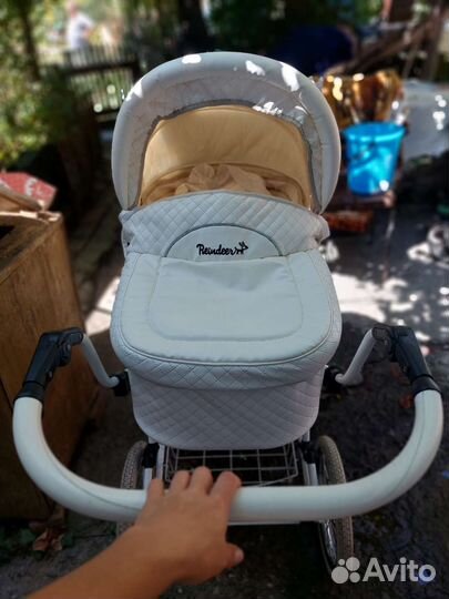 Коляска Reindeer немецкая эко-кожа
