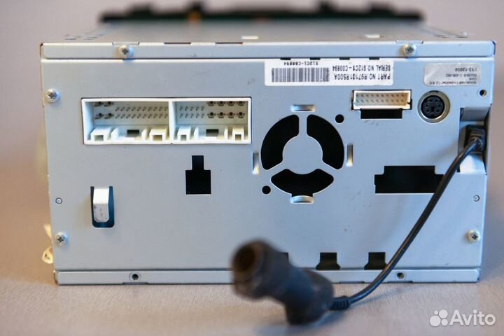 Магнитолу б/у оригинал в авто solaris разбор