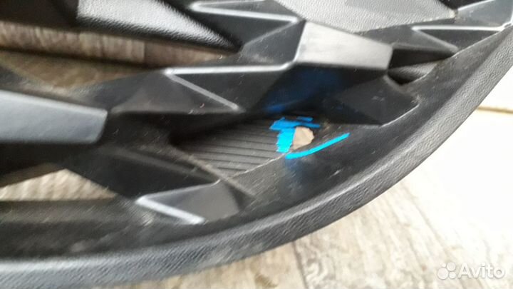 Решетка радиатора №703 hyundai Solaris 2 2022