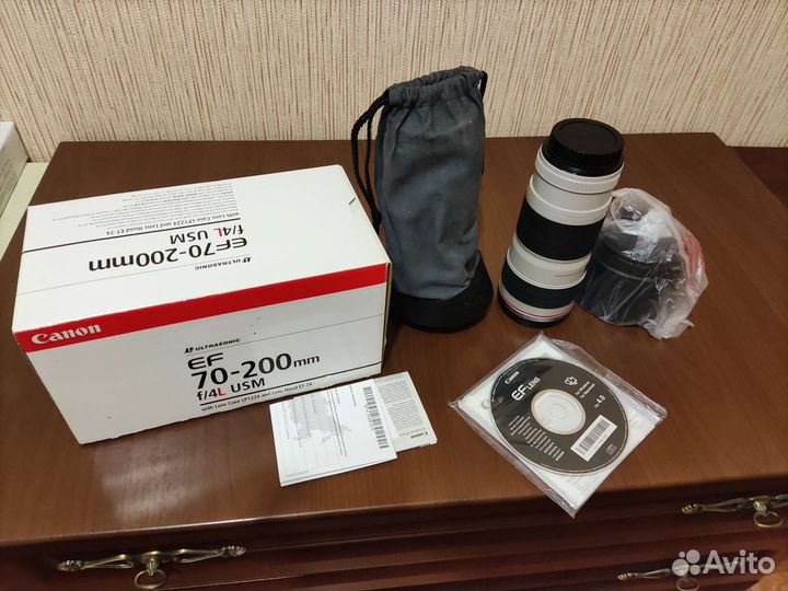 Объектив canon ef 70-200 f/4L USM