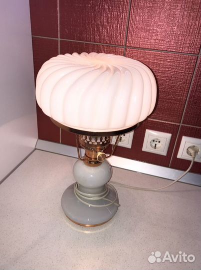 Лампа настольная СССР зик