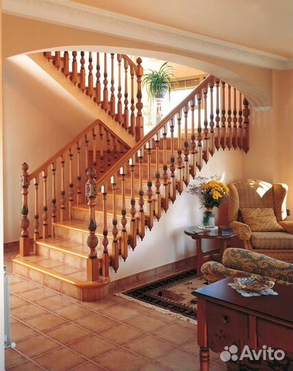 Лестница с площадкой