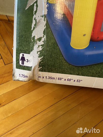 Надувной батут Bestway 175*173*135/69*68*53