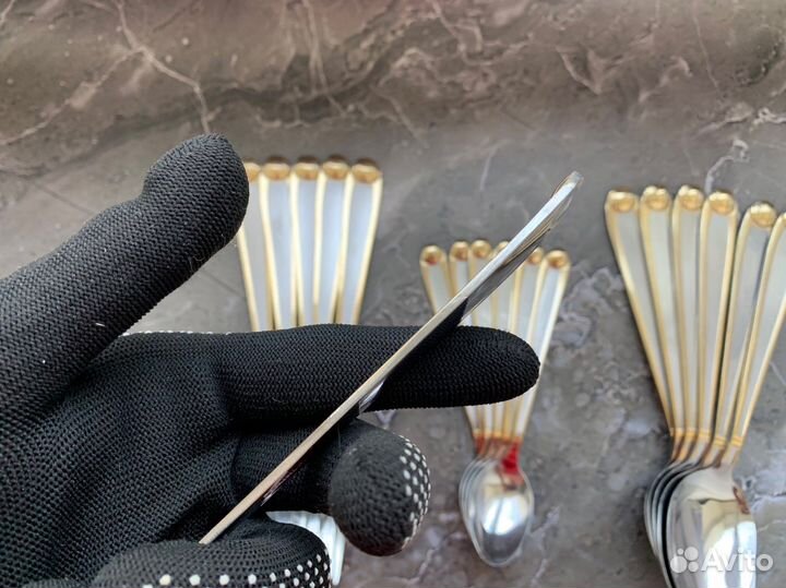 Набор вилок и ложек на 6 персон