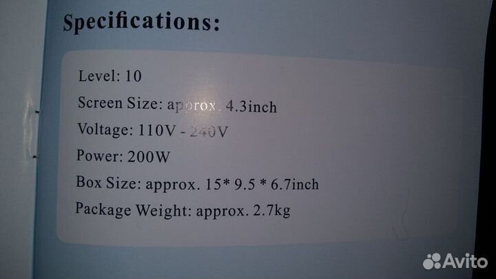 Rf лифтинг +кавитация для домашнего использования