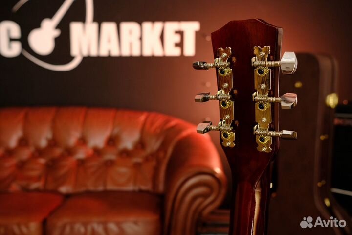 Акустическая Гитара с рисунком (Комплект)