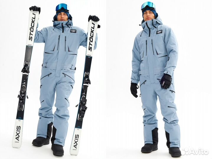Комбинезон горнолыжный мужской унисекс cool zone