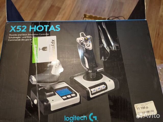 Джойстик Logitech X52 Hotas объявление продам