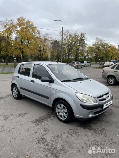 Hyundai Getz 1.4 МТ, 2008, битый, 175 000 км