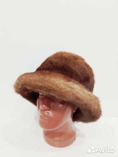 Шапка норковая женская