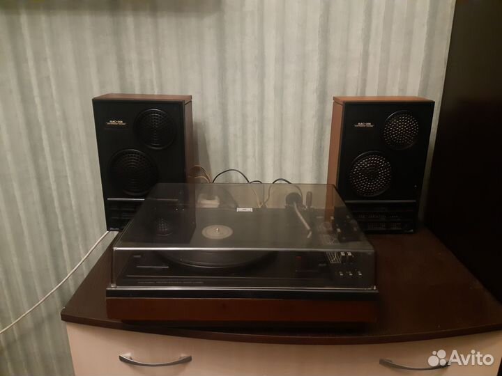Виниливый проигрыватель радиотехника 301м стерео