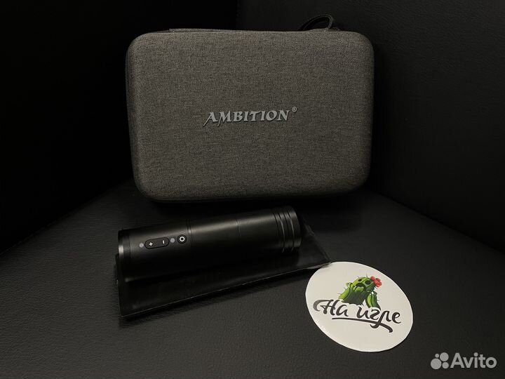 Тату машинка беспроводная Ambition Ninja V2 чёрная