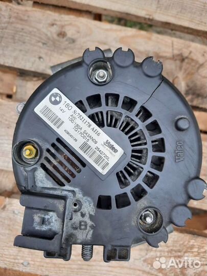 Генератор Valeo 180A бмв е60 N52