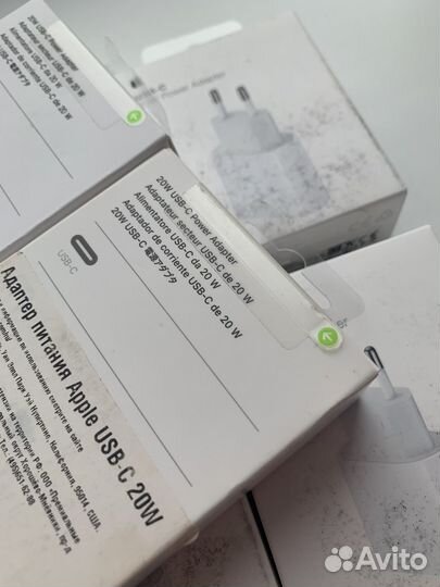 Новый Оригинальный Блок Питания Apple 20w