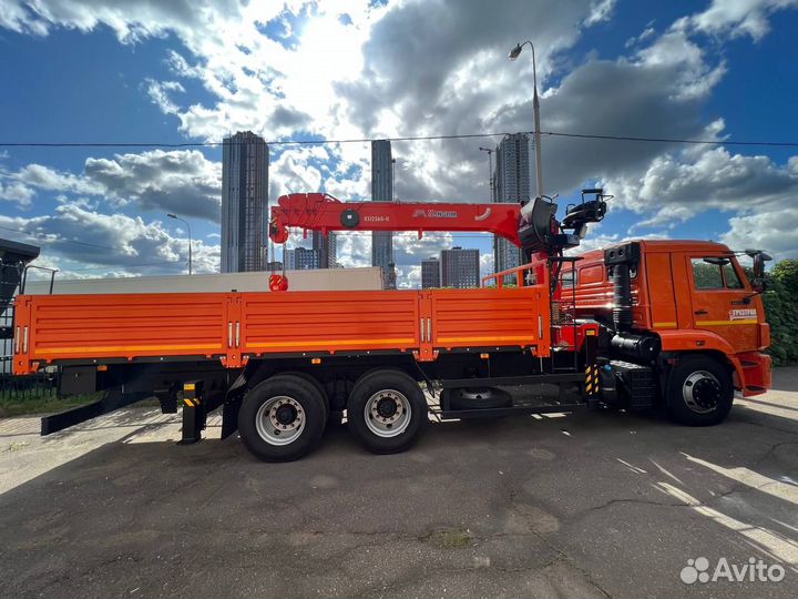 КамАЗ 65115-48 (А5) с КМУ, 2023