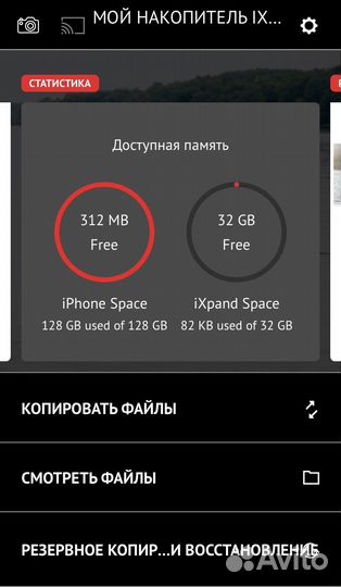 Флешка накопитель sandisk 32г