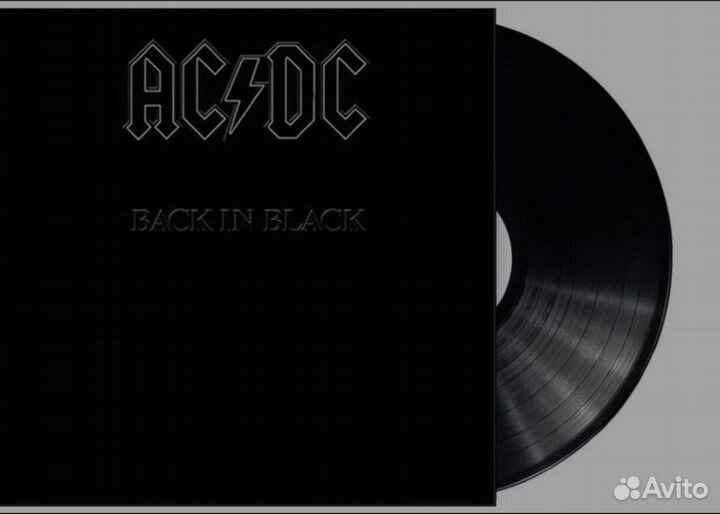 Виниловые пластинки AC/DC Back in black