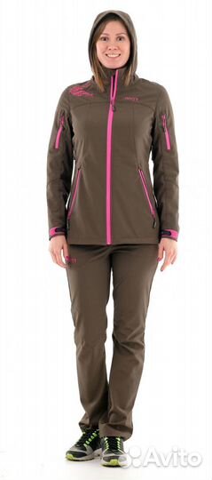 Костюм Медея женский (софт-шелл, хаки)