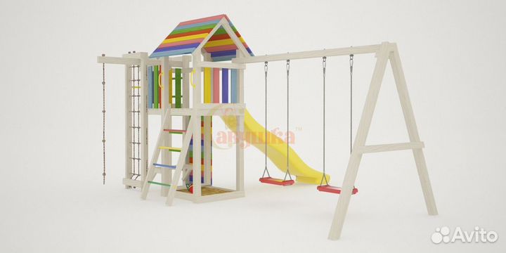 Детская площадка Савушка Мастер 10 (White Color)