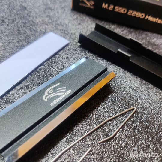 Радиатор для SSD M.2 Snowman