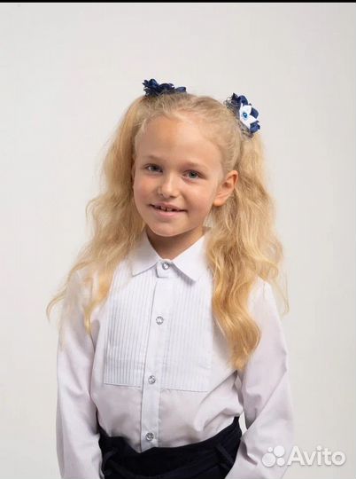 Блузка школьная для девочек
