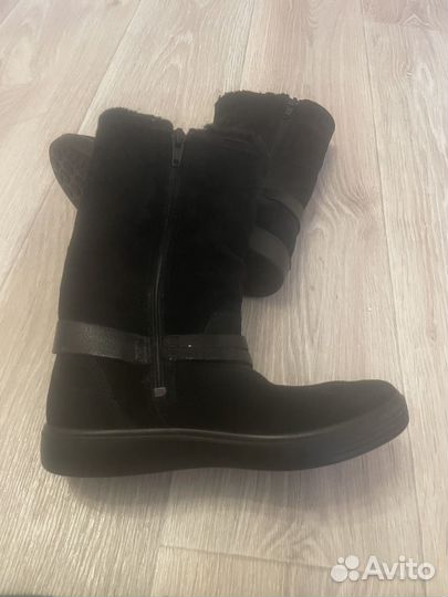 Сапожки зимние 32 размер на девочку. Ecco