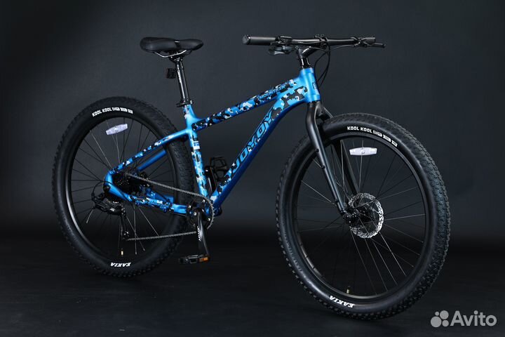 Горный полуфэтбайк Joyoy 27,5+ Camuflage