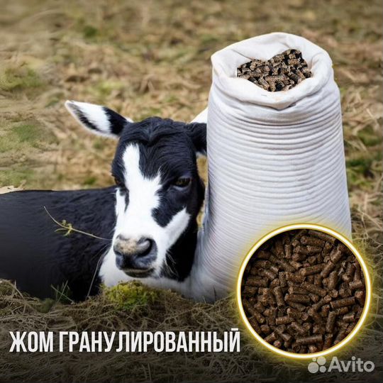 Жом-гранулированный