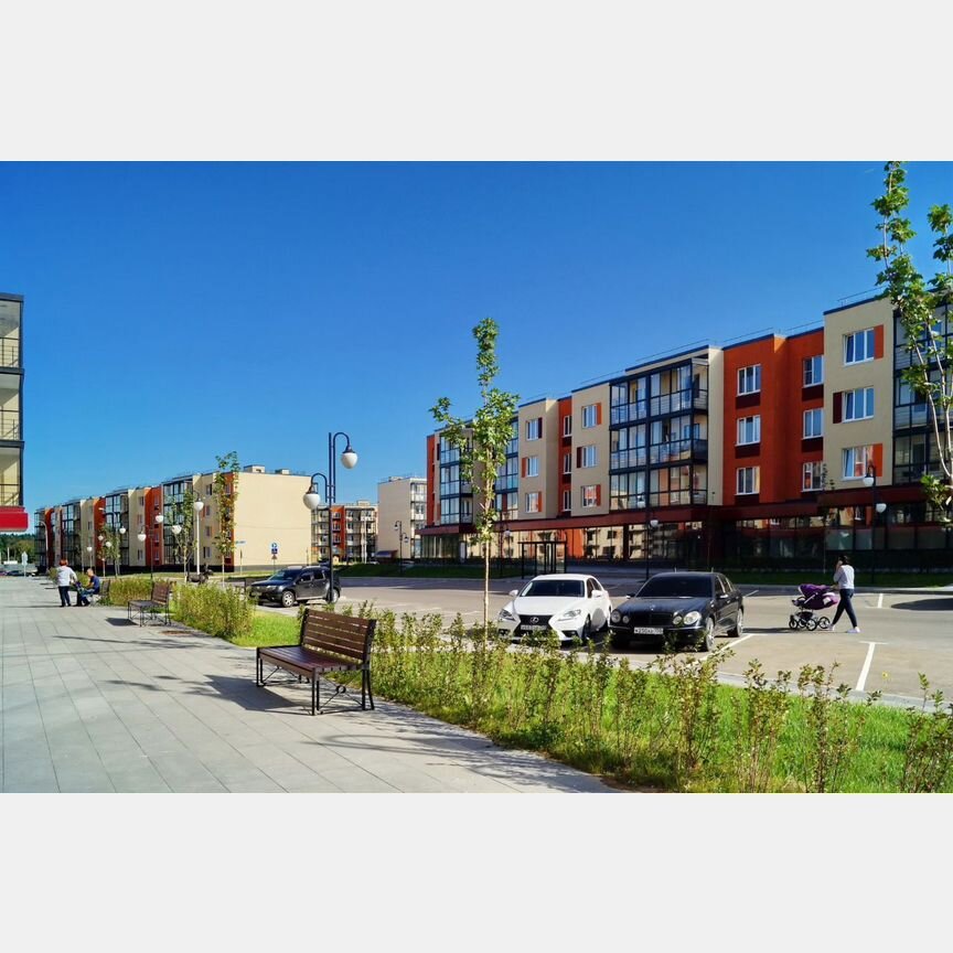 2-к. квартира, 61,7 м², 2/4 эт.