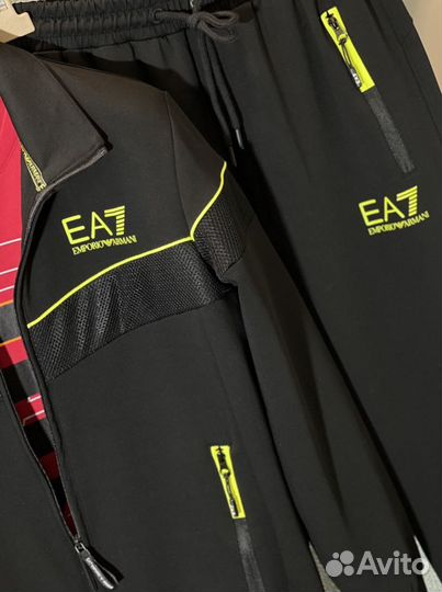 Emporio Armani спортивный костюм с логотипом EA7