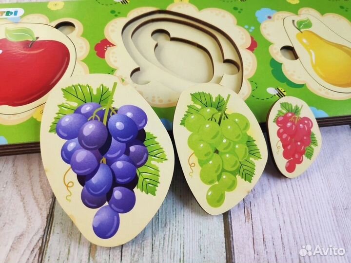 Развивающие деревянные игрушки