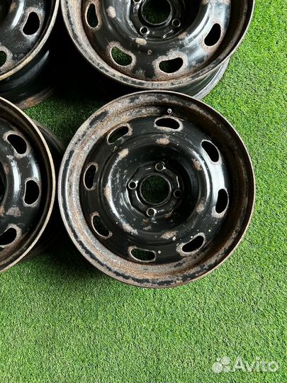 Диски штамп R15 Peugeot Citroen 4X108 Пежо Рено