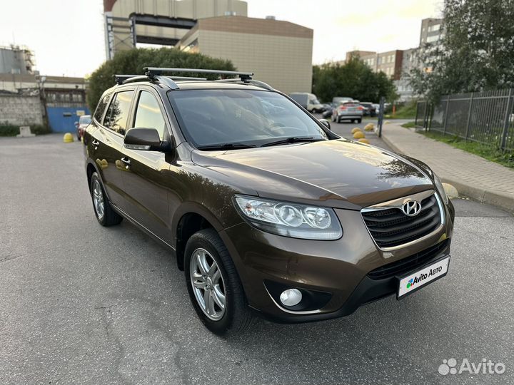 Hyundai Santa Fe 2.4 AT, 2011, 328 000 км