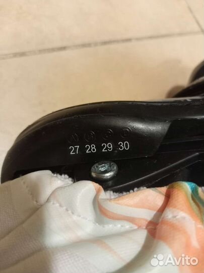 Коньки детские раздвижные 27-30р