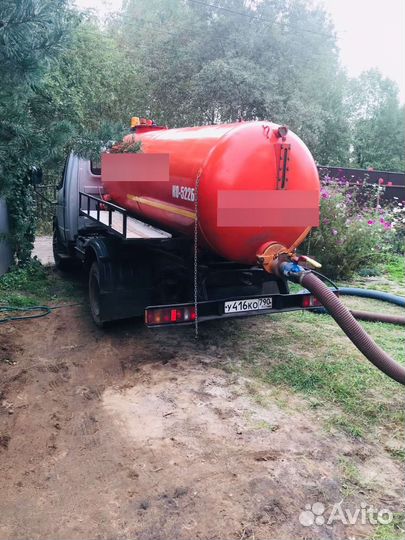 Откачка, чистка выгребных ям и туалетов