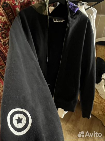 Зип худи Bape Tiger black camo