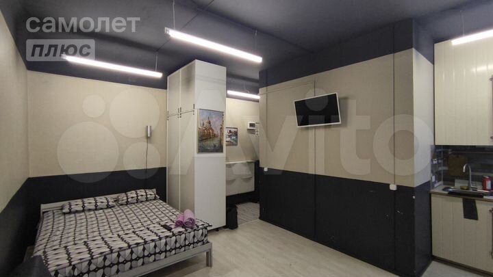 Квартира-студия, 24,6 м², 1/3 эт.