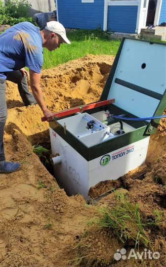 Септик без откачки для частного дома