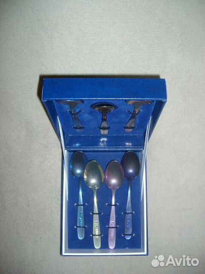 Титановые чайные ложки 7 шт. - Россия