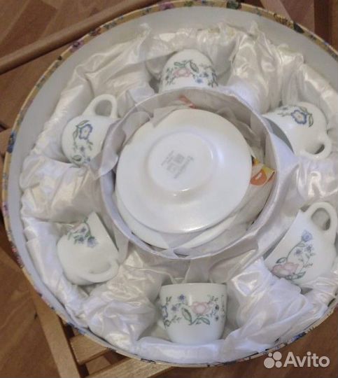 Хрустальная кружка, кофейный сервиз