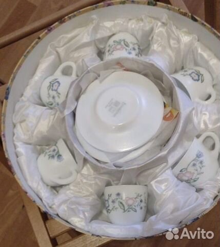 Хрустальная кружка, кофейный сервиз