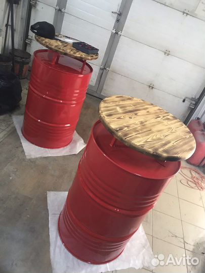 Бочка лофт. Барный стол