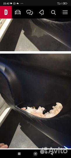 Мусорный бокс на Toyota Prius alpha