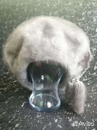 Женский норковый берет