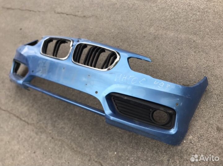 BMW f20 f21 бампер передний рестайлинг